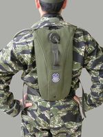 Фляга на плечи - оливковая